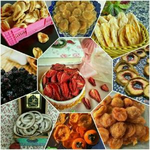 فروش میوه خشک و لواشک های متنوع خانگی هانان به داخل و خارج از ایران